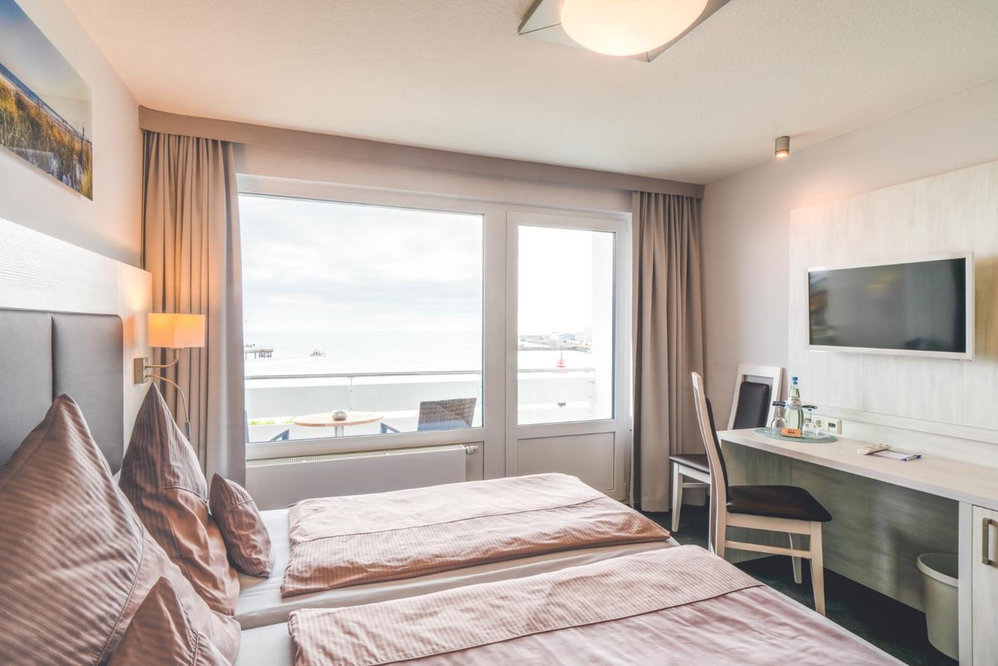 Hotel Hochseeinsel Гельголанд Номер фото