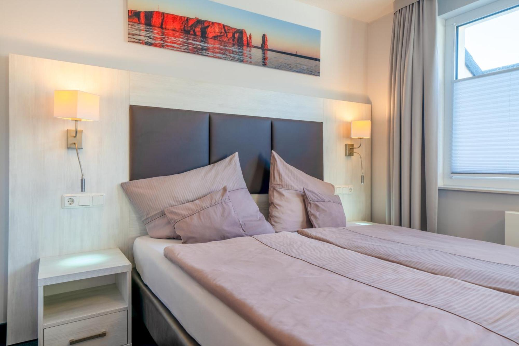 Hotel Hochseeinsel Гельголанд Номер фото